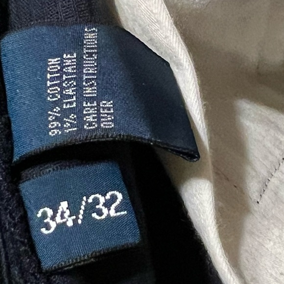 34W 32 inseam Polo Ralph Lauren Aviator Navy Blue Corduroy Pants - Picture 10 of 14